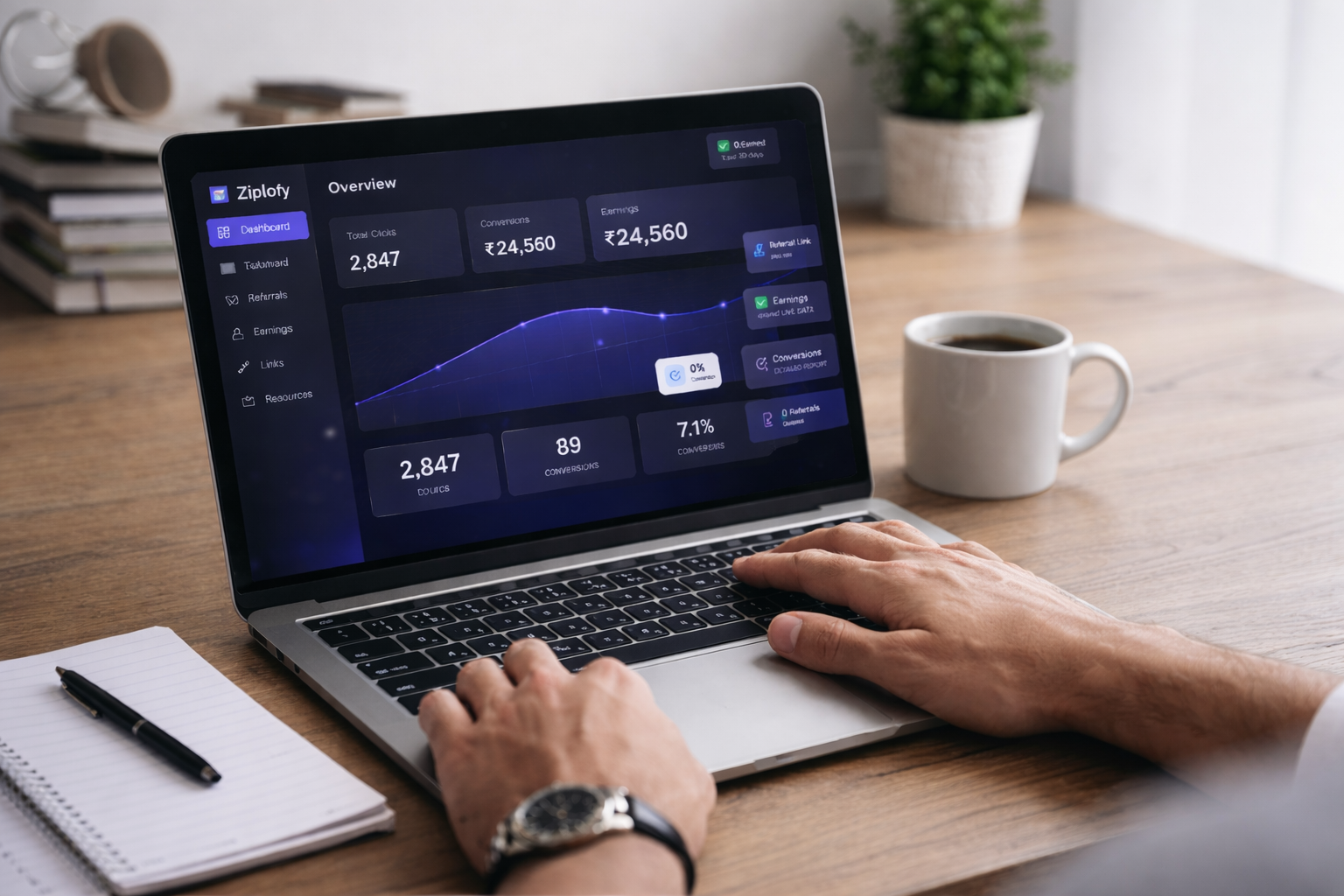Affiliate Dashboard Preview